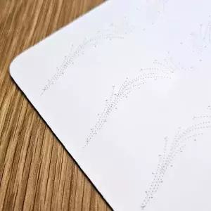 눈썹연습지 반영구화장 미용연습 타투연습 실습용품 뷰티학원 기술연마 전문가용