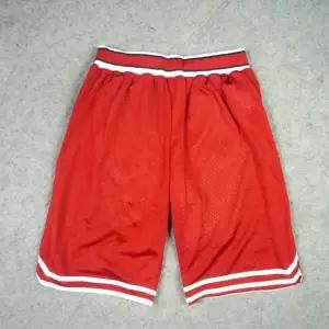 농구복 하의 바지 워밍업 슬램덩크 화이트 운동복 남자 빨간색