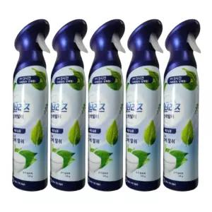 페브리즈 화장실용 에어 강력탈취 프레시 가든 165g 5개