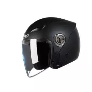 오토바이 헬멧 반모 빅사이즈 큰머리 대두 대형 헬맷 에스티 블랙 4XL 65cm 안