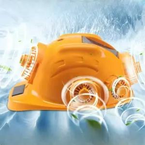 에어컨헬멧 선풍기 헬멧 모자 통풍 자외선차단모자 에스티 냉각 여름용 충