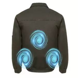 여름 선풍기 작업복 냉풍 자켓 조끼 용접공 냉조끼 시원한 아이스