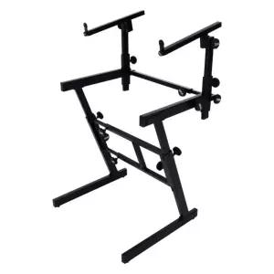 2단 키보드 스탠드 전자 건반 거치대 공연 접이식 에스티 컨트롤러