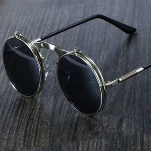 클래식 플립 선글라스 레옹 감성 빈티지 스타일 가리개