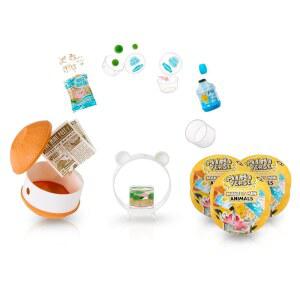 eAj MGA의 미니버스 - 메이크 잇 미니 애니멀 3팩, 미니 수집품, 블라인드 팩, 미니어처, DIY, 공예품, 레진 플레이, 복제 동물, 서식지, 식용이 아닌 것, 수집가, 선물, 8가지+