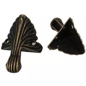 보관 앤틱브론즈코너 보호 느낌 부착 장식 앤틱 합금 접착 상자 다리 코너 모서리 브론즈 품