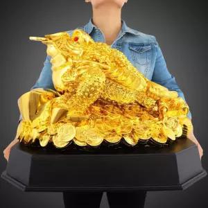 대형 삼족 두꺼비 가게 사무실 나무두꺼비 집들이 선물 방법