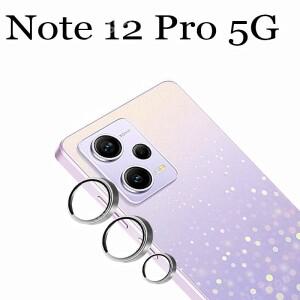 3/2/1피스 Redmi Note 12 Pro 카메라 유리 렌즈 필름 3D 스냅 온 방지 스크래치 용 금속 보호대