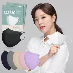 미라클하우스 아르떼 587379 KF94 마스크 화이트 개별포장 새부리형 00매