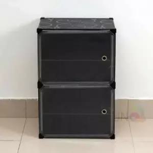 ( )신발정리함 도어신발장 신발케이스 현관신발정리대 미니신발장 오픈신발장 투명_24841634