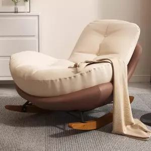 스윙 흔들의자 안락 거실 로킹체어 리클라이너 1인소파 발코니 휴식 라운지체어