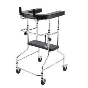 다기능 보행 보조기 조절  지팡이 노인을 위한 4다리 장애인