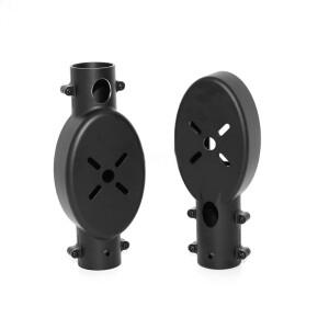 VTOL 모델 고정 날개 비행기 용 1PCS RC 드론 모터 시트 30mm 튜브 장착 베이스 전면/후면 엔진 커버