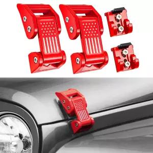 스탠비 알루미늄 후드 래치 지프 랭글러 JK JKU 2007-2018 및 JL JLU 글래디에이터 JT 2007-2021과