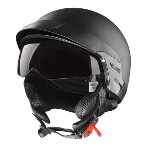 바이크 오토바이 반모헬맷 레트로 복고풍 엔틱 헬멧 오픈 페이스 빈티지 크루저 하프 헬멧썬 바이저 포함