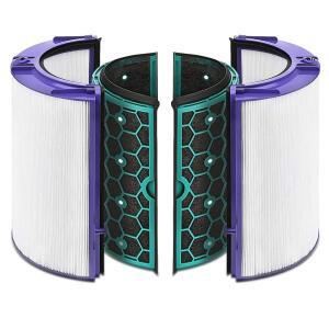 다이슨 TP04 TP06 TP07 TP09 TP10 HP04 HP07 HP09 PH01 PH02 PH04, 360용 교체용 진정한 HEPA 필터 ° 밀폐