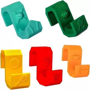 스포츠 볼 가방 펜스 후크 야구 테니스 피클볼 아웃도어 소프트볼 농구 걸이용 홀더 액세서리 행거에