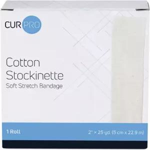 다이나렉스 코튼 스타키넷 2인치 x 25야드 무균 및 라텍스 프리 자극 깁스 용 붕대 100 순면으로 제작 롤