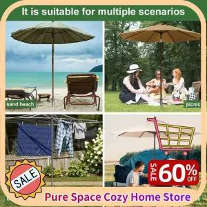 비치 우산 모래 앵커 헤비 듀티 휴대용 베이스 파티오 지면