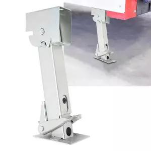 조정 가능한 트레일러 스태빌라이저 잭 접이식 스윙 다운 290 455mm 오프로드 차량용 다용도