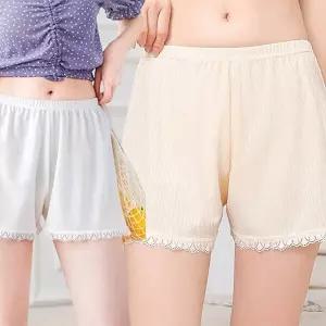 [로즈엘리]3컬러 여름 쿨링 레이스 3부 속바지 홈웨어 반바지 2026