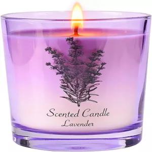 엄마를 위한 의 날 선물 라벤더 소이 캔들 딸 손의 생일 기념일 커플 홈 향 테라피