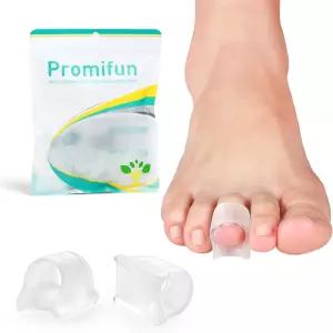 여성용 해머토 교정기 - 소프트 젤 발가락 구부러진 곱슬머리 삐뚤어진 발톱 부니온 남성용 8 수 중간