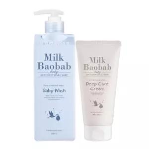 (정품) 밀크바오밥 베이비 워시 500ml+베이비 딥케어 크림 160g