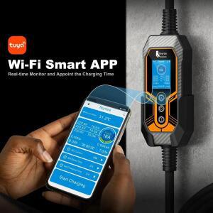 페이리 GB/T 휴대용 전기차 충전기 16A 11kW 3P 와이파이 앱 제어 신형 EVSE 충전 박스 홀더 및 전기차용