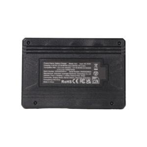 POWERKAN NL8 LED 표시등이 있는 8슬롯 배터리 충전기 1.2V Ni-MH/Ni-Cd 및 1.5V Li-ion AA AAA 충전지용 U