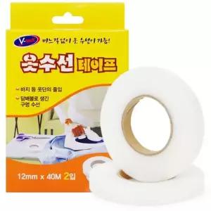 구멍수선 의류수선 테이프2입 VT-031옷수선 보수테이프 옷단줄임 바지수선 26W187FF53