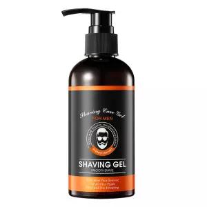 남성용 티오버그 쉐이브 젤 210ml 면도기 을 방지하는 보습 크림 모든 피부 타입에 상쾌한 애프터 느낌