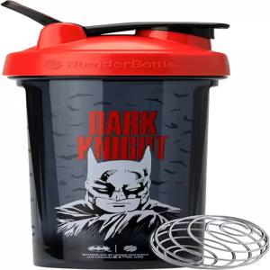블렌더보틀 다크 나이트(배트맨) 프로28-28온스. - 풀 컬러 레드/블랙