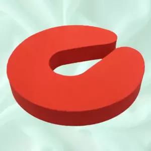 문닫힘 문콕 층간소음 방문 패드 쿠션 스토퍼 쿠션 TeO4+6VLF