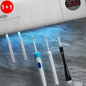 UV C 칫솔살균기 무타공 가정용 세균억제 자동살균