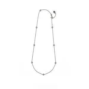 [페르테] 디아만테 다이아8 블랙 목걸이, Diamante 8 Diamond Black Necklace, 18k white gold & dia