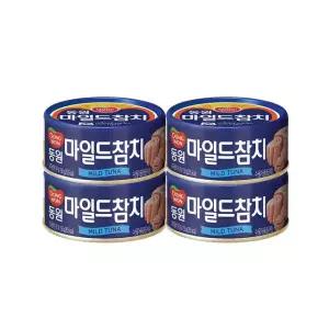 [동원] 마일드참치 150gX4개 참치 캔