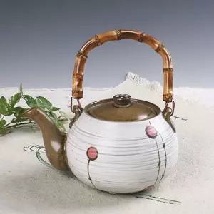 [RIZPICK]전통차 테이블팟 보이차 포트 전통 백자주전자