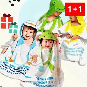 샤워가운 목욕가운 비치 아동 캐릭터 어린이 타올 욕실