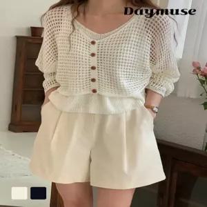 [모어오브]열매 니트 SET 가디건 나시 세트