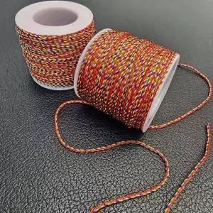 불교용품 칠석 꼬임 오색실 팔찌 만들기 재료 실 오색 끈 아미타불