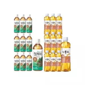 웅진 헛개차 500ml 10개+ 누룽지차 500ml 10개 20개