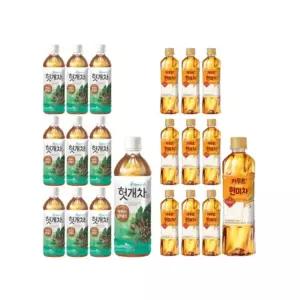 웅진 헛개차 500ml 10개+ 카무트현미차 500ml 10개