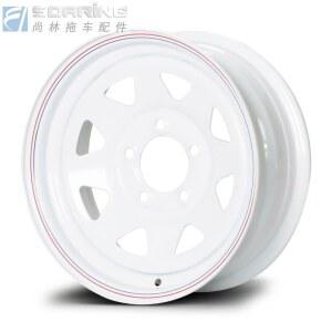 트레일러휠 14인치 트레일러트레일러휠 바퀴 흰색 5 114 3 차량