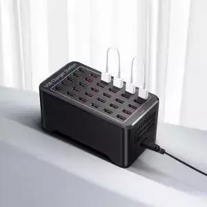 30포트 멀티 충전 고출력 허브 스션 충전기 포트 고속 다중