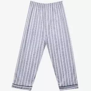 9부 순면 남자 파자마바지 편안한 잠옷바지 긴바지