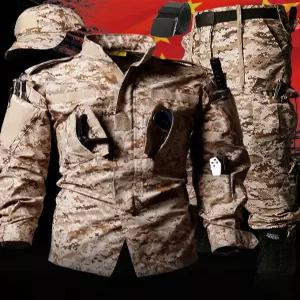군복세트 밀리터리 위장복 봄가을 남성용 특수부대 전술복 작업복 상하의 긴팔