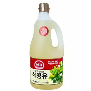사조해표 해표 식용유 1.5L 1개 대두유 콩기름 기름
