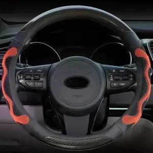 [콩심팥심]3D 벌집그립 카본 코란도스포츠 핸들커버