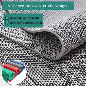 방수 미끄럼 방지 바닥 매트 플라스틱 PVC 주방 욕실 야외 수영장 먼지 발 가정용 카펫